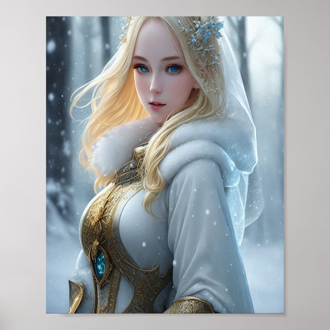 Poster Orgulhoso apoiador dos Dias de Neve (Frente)