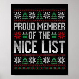Poster Orgulhoso Membro Da Lista De Nice