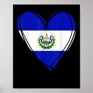 Poster Orgulhoso Menino Salvadorenho Meu Olá El Salvador 