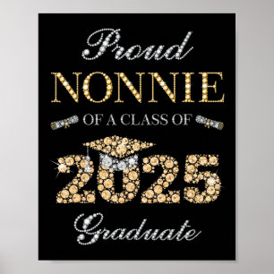 Poster Orgulhoso Nonnie De Um Formando Cl De 2025