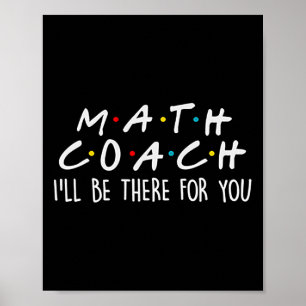 Poster Orientador de Matemática Estarei Lá Para Você Pres