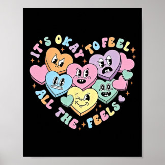 Poster Orientador Escolar Valentin, Saúde Mental Valentin