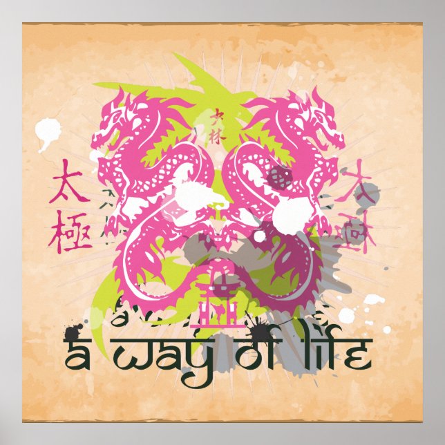 Pôster Oriental (Frente)