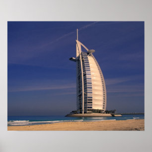 Pôster Oriente Médio, Emirados Árabes Unidos, Dubai, Burj