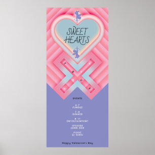 Poster Origami Heart X Sweet Hearts