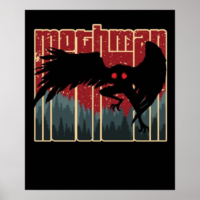 Poster Origem do desenho de animação criptid Legal da Mot (Frente)