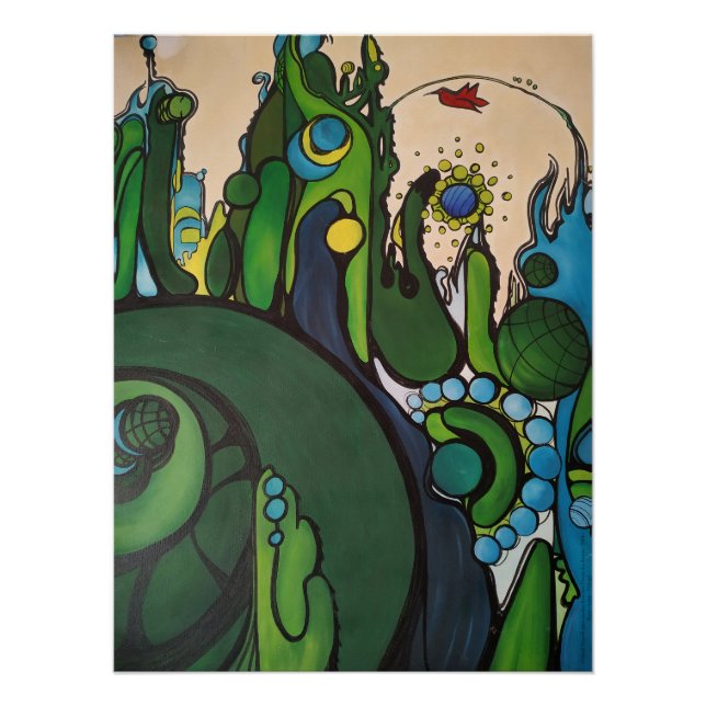 Pôster Original Painting Reproduction - Our Authorship (Frente)