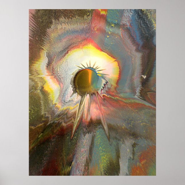 Poster Original spin art (Frente)