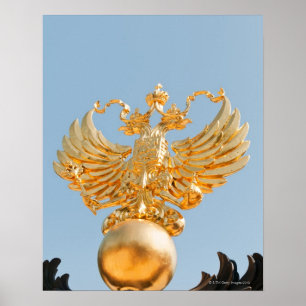 Pôster Original um símbolo bizantino, dobro-dirigido