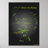 Orion, a constelação do Caçador de Excelentes