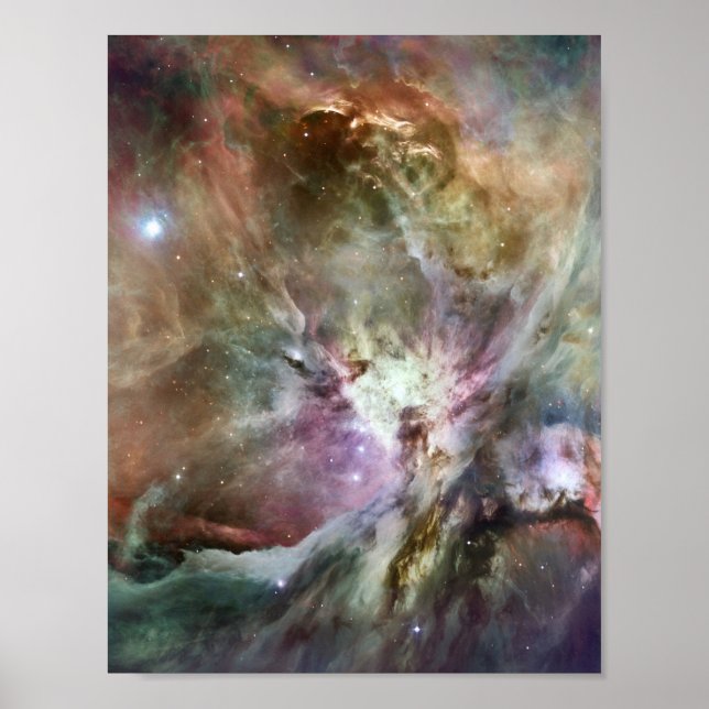 Pôster Orion Nebula Pastels (Frente)