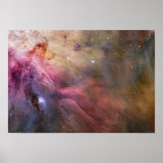 Poster Orion Nebula rosa (Frente)