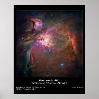 Pôster OrionNebula-M42-2006-01a