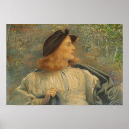 Poster Orlando (Beautiful Young Man) (by E.R. Hughes)