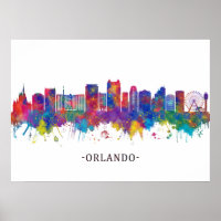 Orlando Florida Skyline