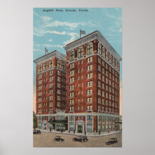 Pôster Orlando, Florida - vista exterior de Angebilt