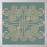 ornamentado da tribo africana