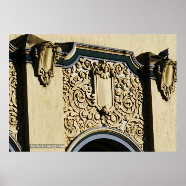 Poster Ornamentado Wall Art (Frente)
