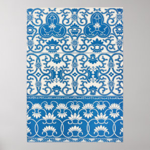 Poster Ornamento chinês por Owen Jones