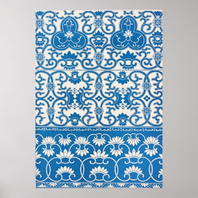 Poster Ornamento chinês por Owen Jones (Frente)