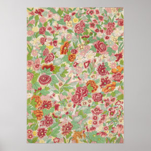 Poster Ornamento Floral por Owen Jones