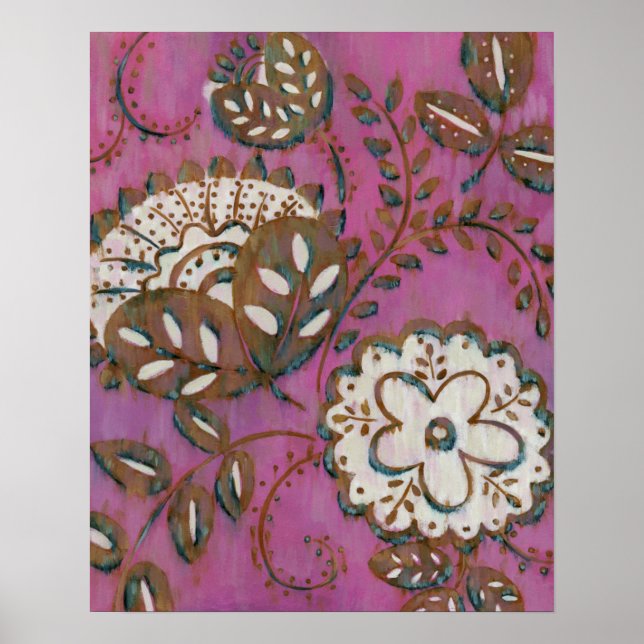 Poster Ornamento radiante I (Frente)