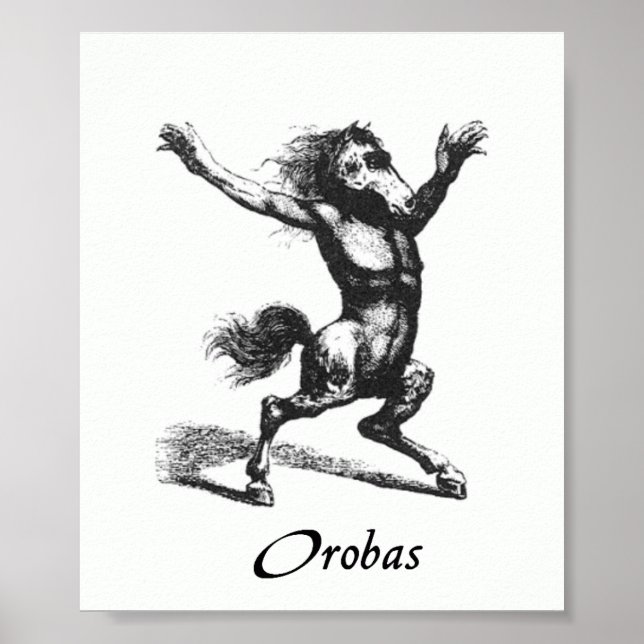Poster Orobas Print (Frente)