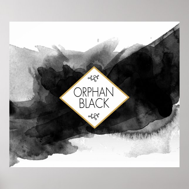 Pôster Orphan Black Watercolor (Frente)