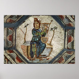 Pôster Orpheus que encanta os animais