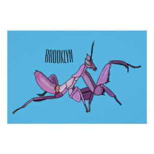 Pôster Orquídea de desenho