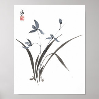 Poster Orquídea Sussurrante