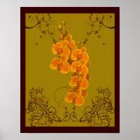 Orquídeas ouros Arte Floral