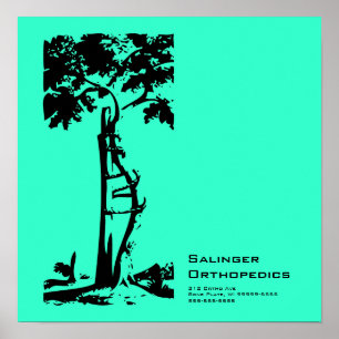 Pôster Orthopedic Crooked Tree
