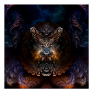 Pôster Orthricon Fractal Art Perfect Poster