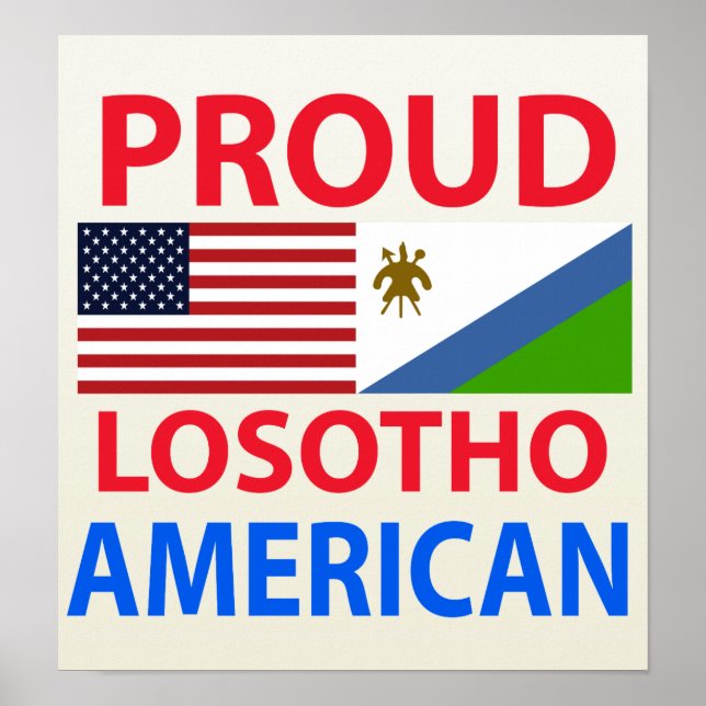 Pôster Orud Losotho American (Frente)