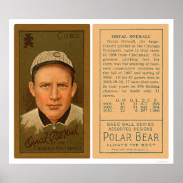 Pôster Orval Global Cubs Baseball 1911