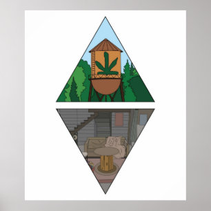 Poster Os 70 anos mostram os locais