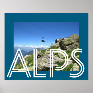 Poster Os Alpes