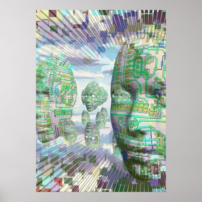 Poster Os androides sonham com ovelhas elétricas (Frente)