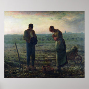 Pôster Os Angelus, 1857-59