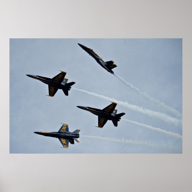 Poster Os Anjos Azuis (Frente)