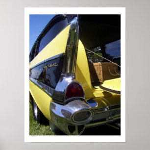 Poster Os anos 50 de Chevrolet