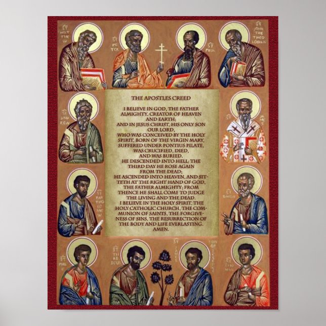 Poster Os Apostles Creed (Frente)