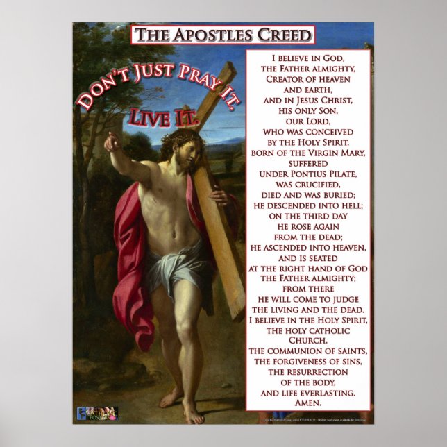 Poster Os Apostles Creed (Frente)