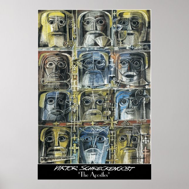 Pôster Os Apóstolos (Frente)