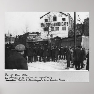 Pôster Os arredores do DES Syndicats de Maison,