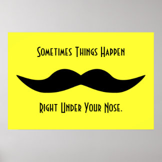 Pôster Os bigodes acontecem