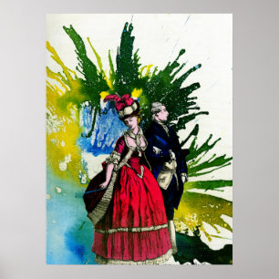 Poster Os bourbons franceses por Michael Moffa