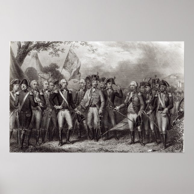 Poster Os britânicos entregam as armas (Frente)