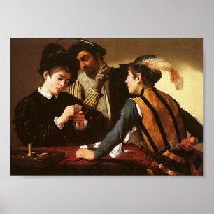 Poster Os Cártaros, Caravaggio